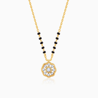 Gold Chaitra Lab Grown Diamond Mangalsutra