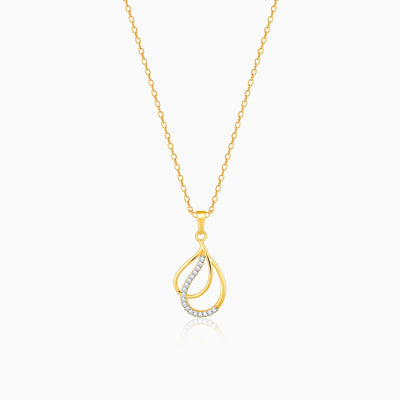 Gold Celestial Elegance Diamond Pendant