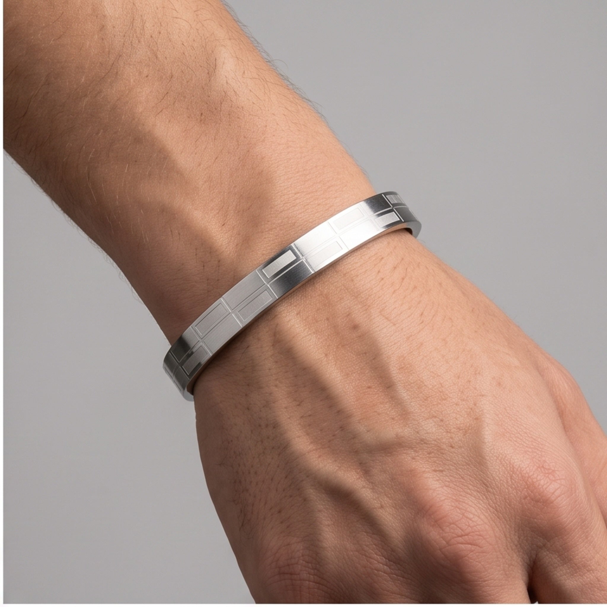 Trinity Luxe Combo – Premium Men's Stainless Steel Bracelet Combo in Gold, Silver & Rose Gold