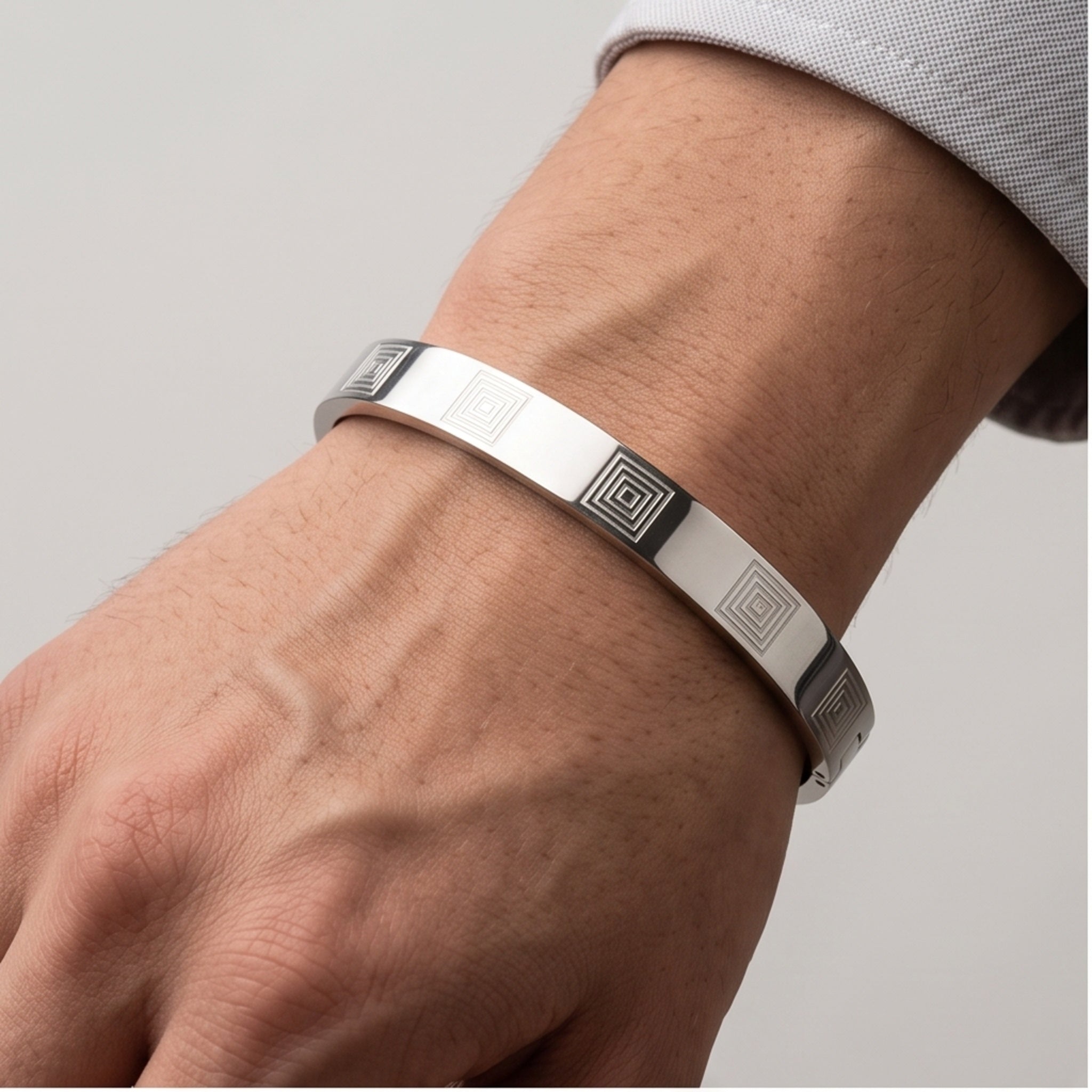 Imperium Trio Combo – Premium Men's Stainless Steel Bracelet Combo Set in Gold, Silver & Rose Gold