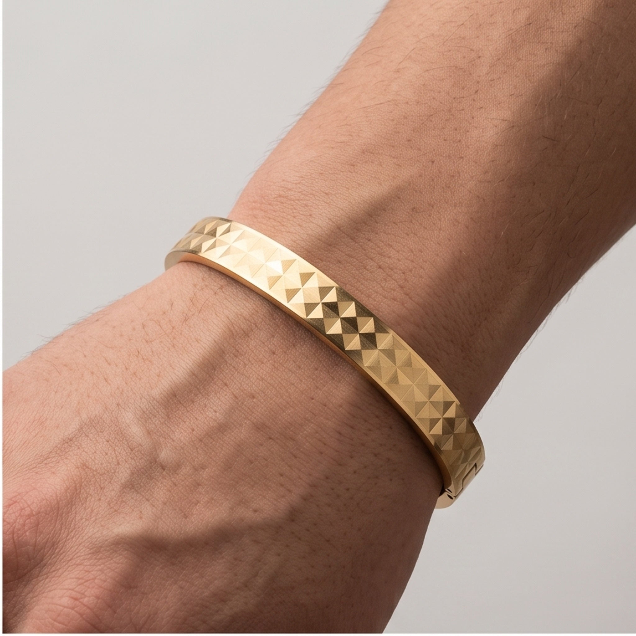 Imperium Trio Combo – Premium Men's Stainless Steel Bracelet Combo Set in Gold, Silver & Rose Gold