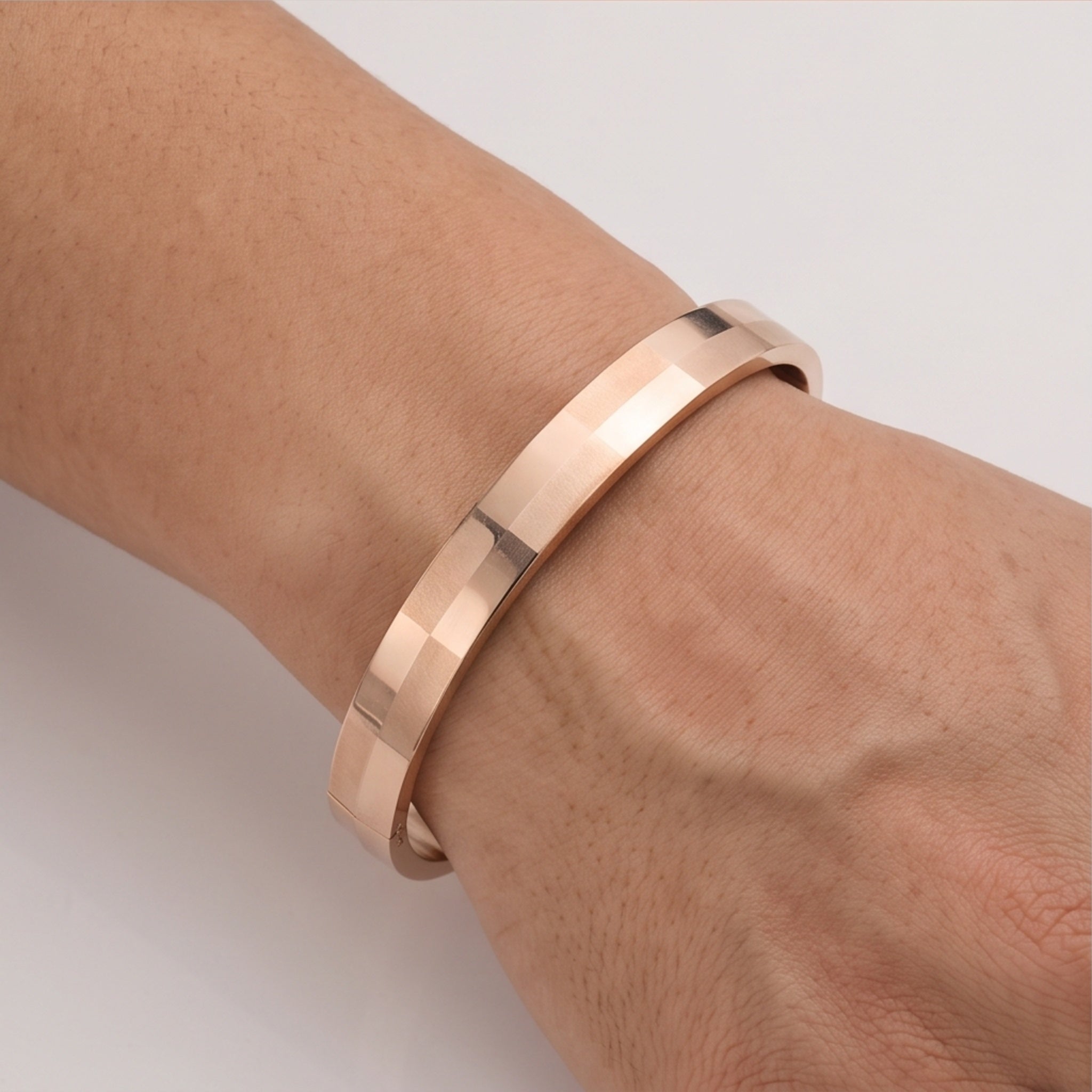 Urban Edge Combo – Premium Men's Stainless Steel Bracelet Combo in Rose Gold & Silver