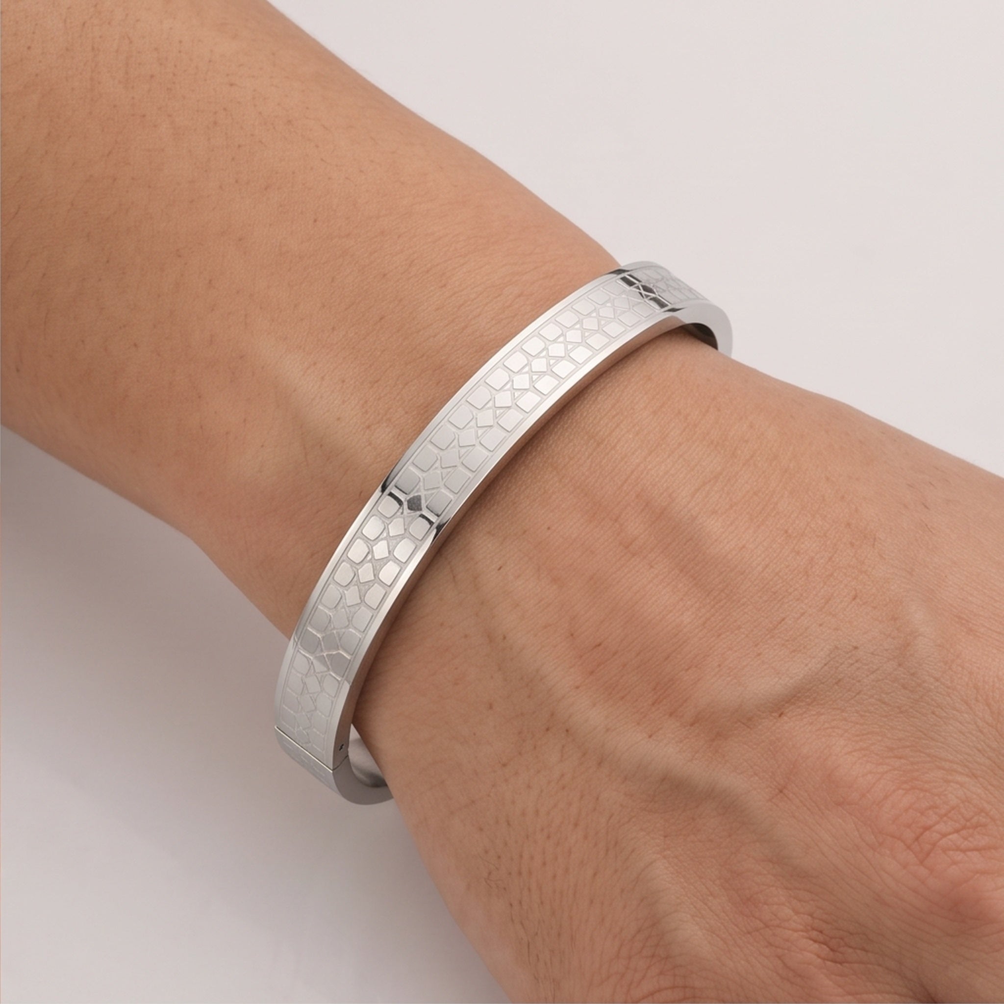 Urban Edge Combo – Premium Men's Stainless Steel Bracelet Combo in Rose Gold & Silver