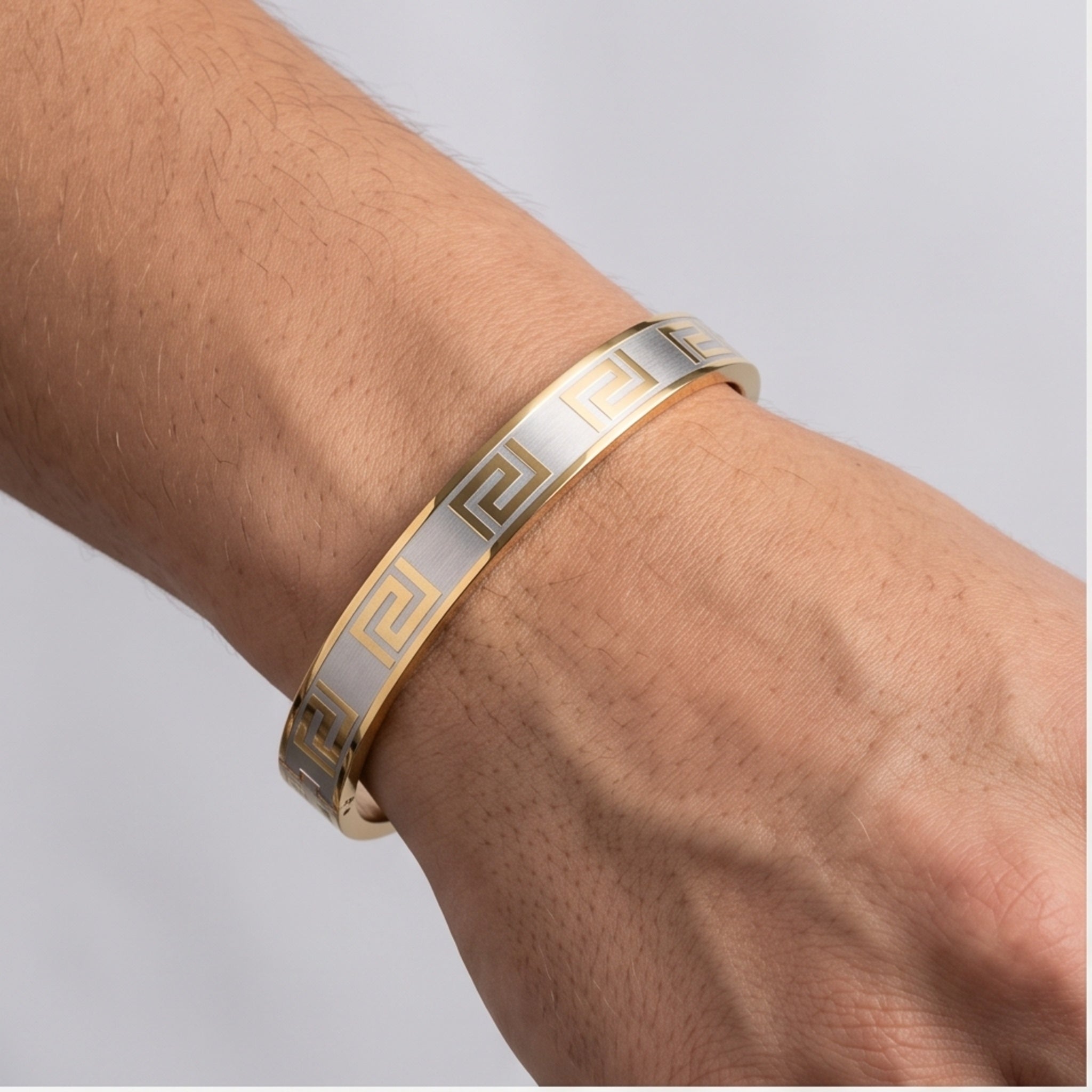 Signature Elite Combo – Premium Men's Bracelet Combo in Gold, Silver & Rose Gold