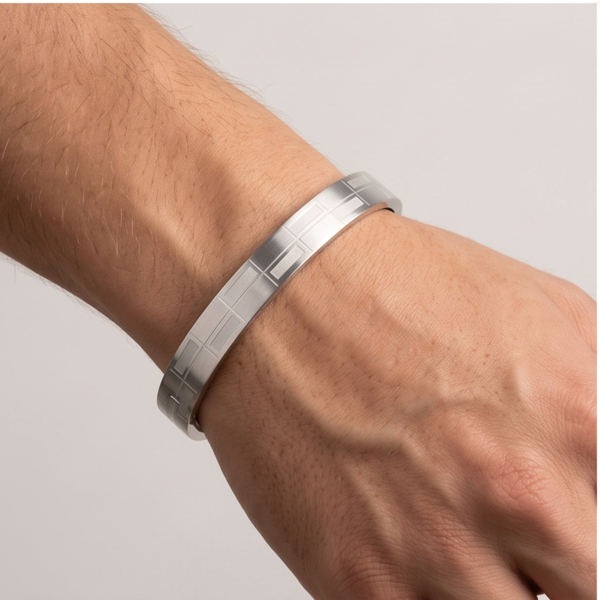 Trinity Edge Combo – Premium Men's Bracelet Combo in Gold, Rose Gold & Silver Finish