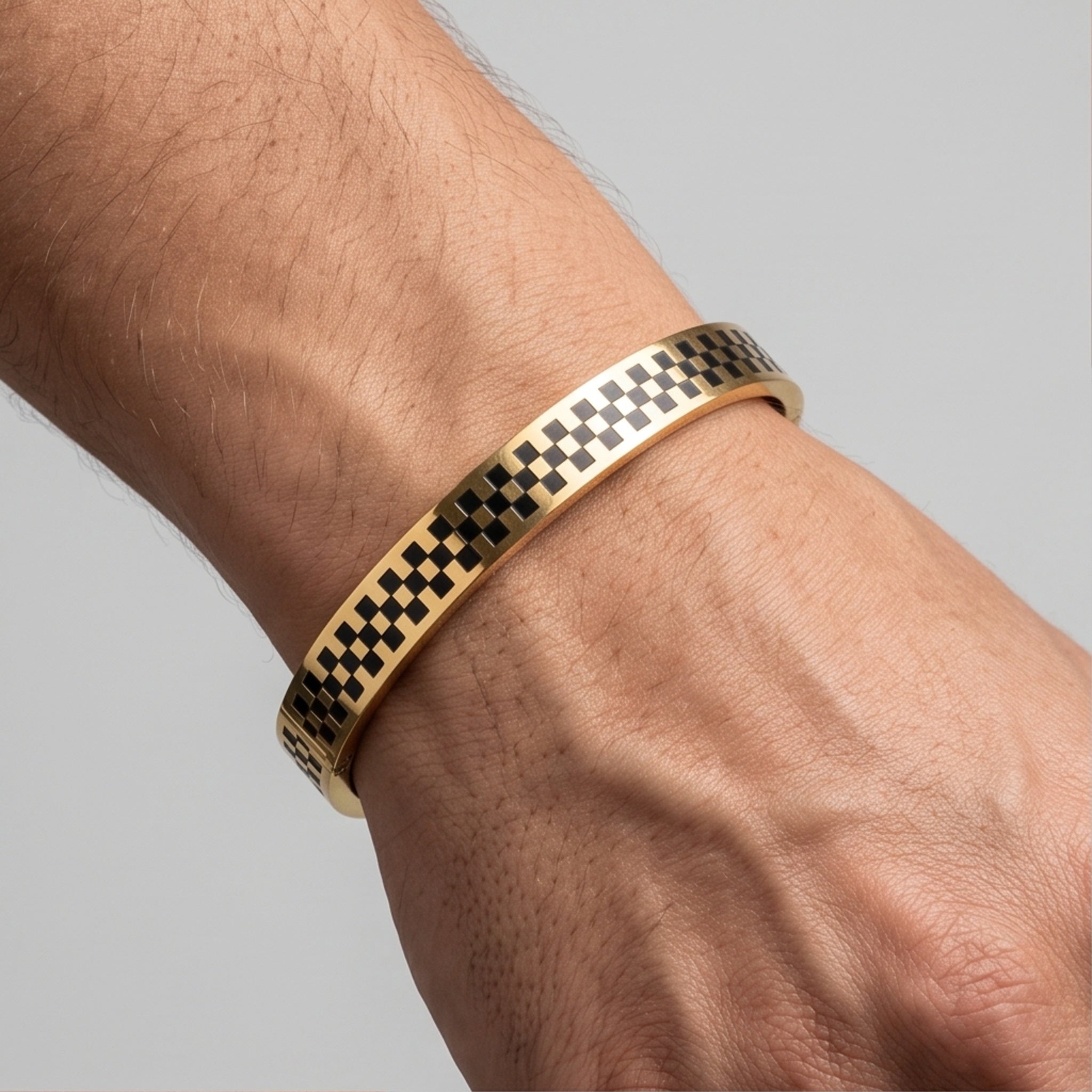 Imperium Trio Combo – Premium Men's Stainless Steel Bracelet Combo in Gold, Rose Gold & Silver