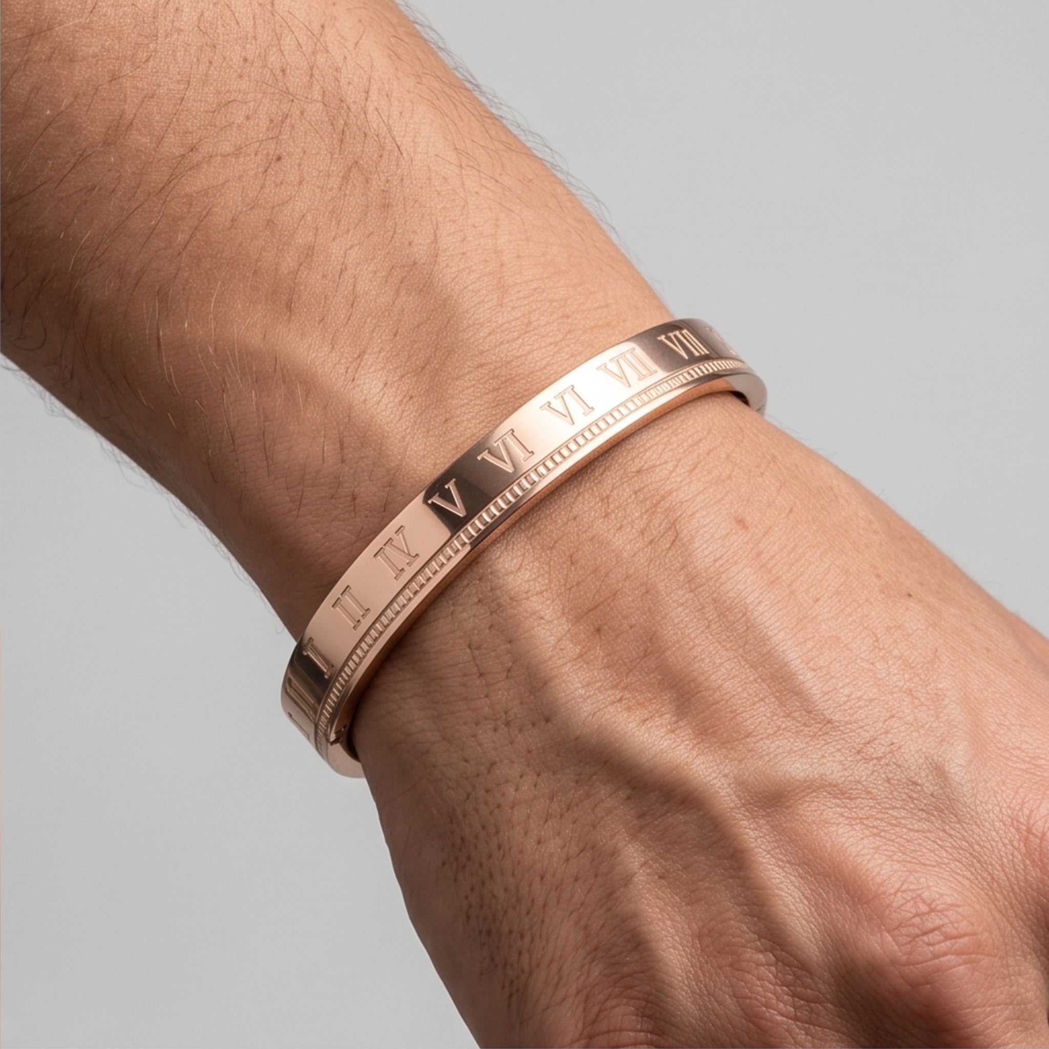 Imperium Trio Combo – Premium Men's Stainless Steel Bracelet Combo in Gold, Rose Gold & Silver