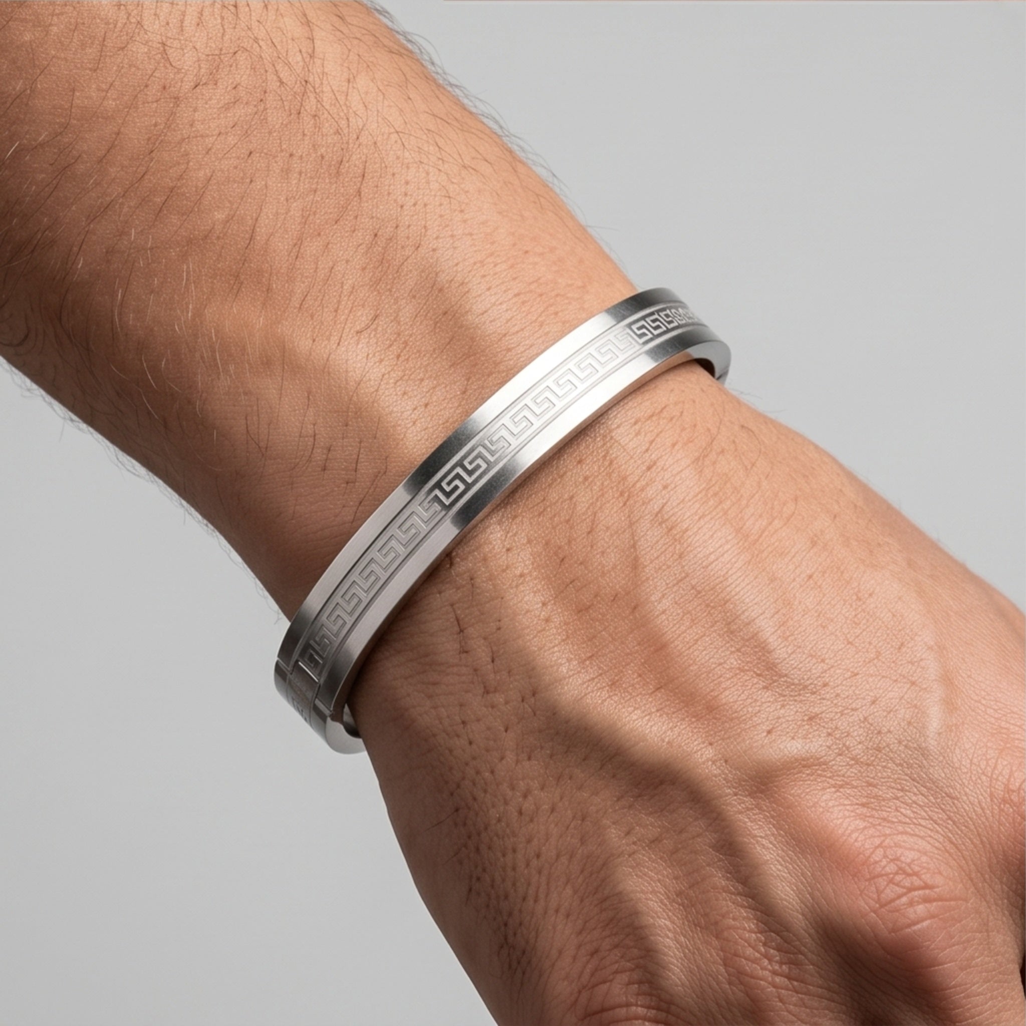 Imperium Trio Combo – Premium Men's Stainless Steel Bracelet Combo in Gold, Rose Gold & Silver