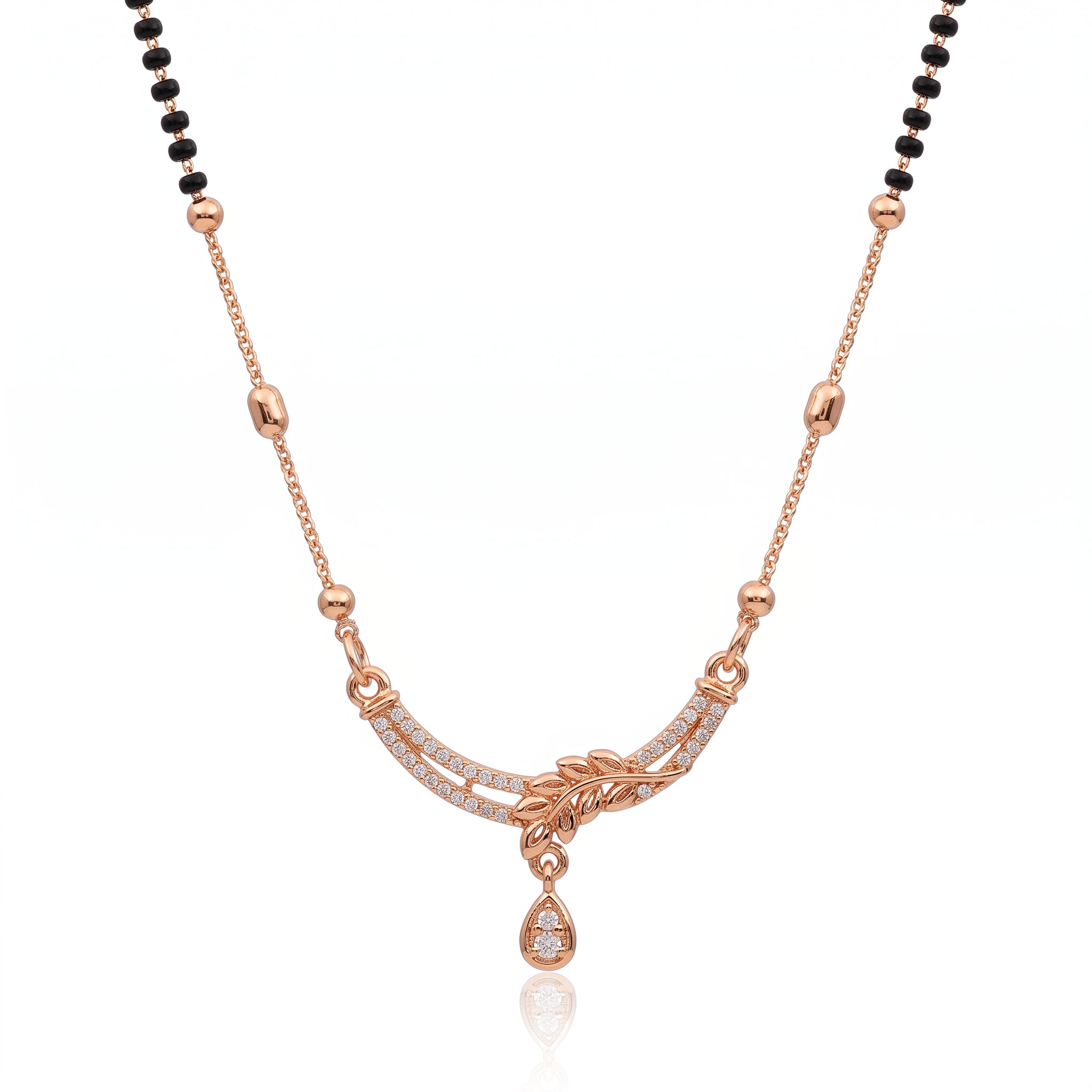 Rose Vine – Premium Women’s Floral Mangalsutra