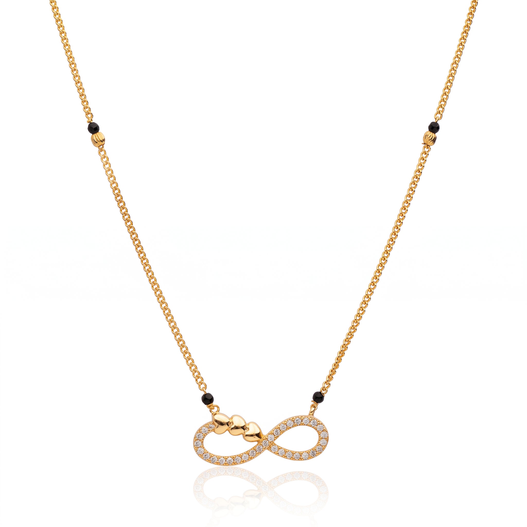 Eternal Infinity – Premium Women’s Gold-Tone Infinity Mangalsutra