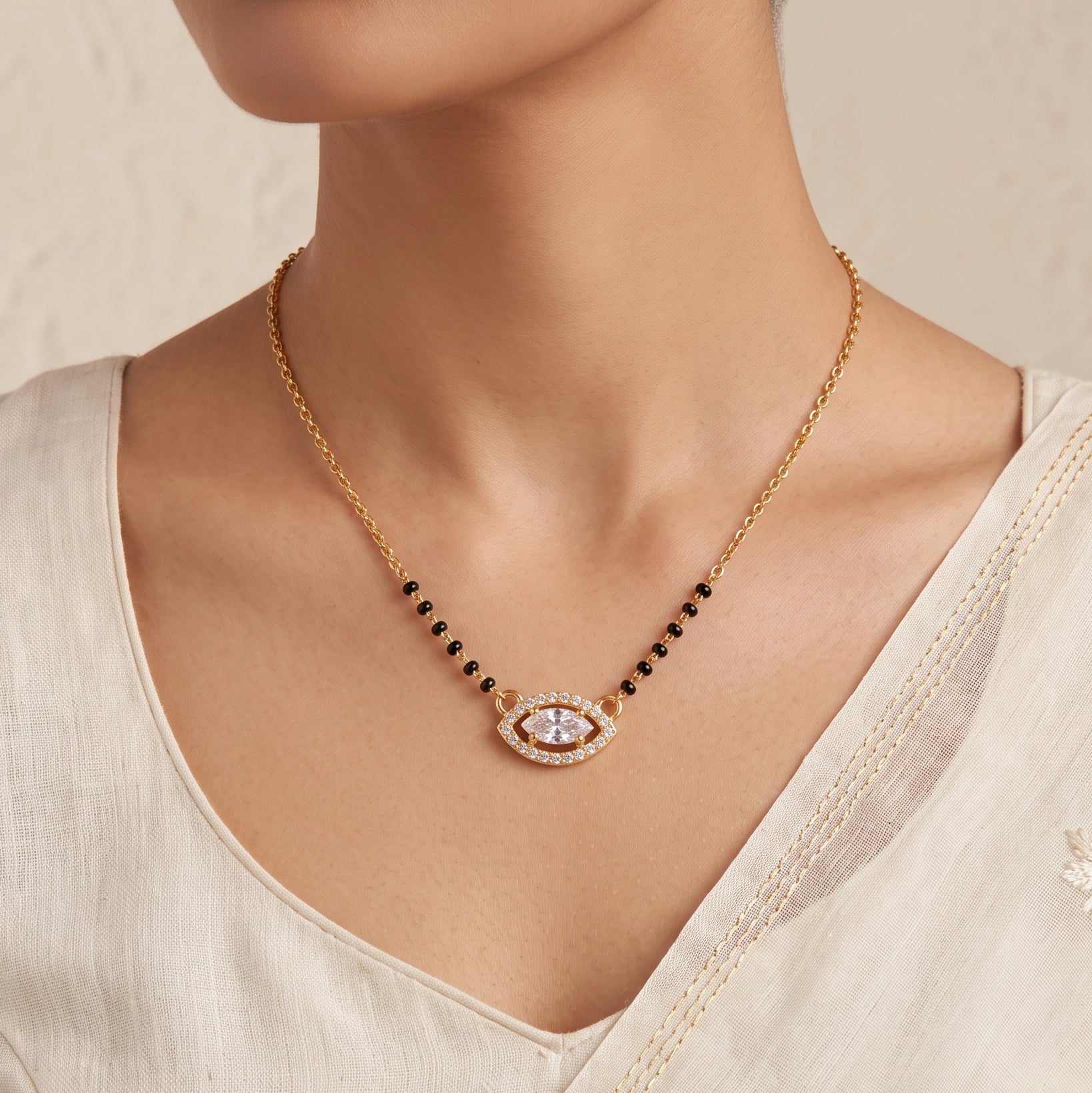 Eclipse Eye Mangalsutra – Premium Mangalsutra for Women