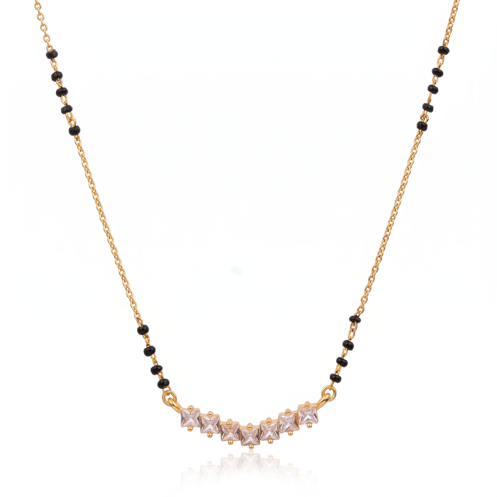 Luna Arc – Premium Contemporary Mangalsutra for Women