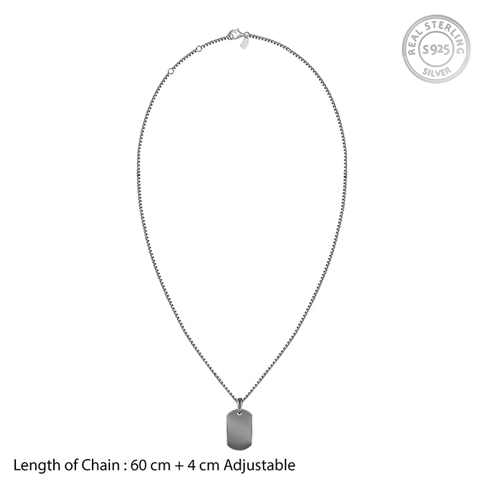 Black Rhodium Noir Edge Set For Him
